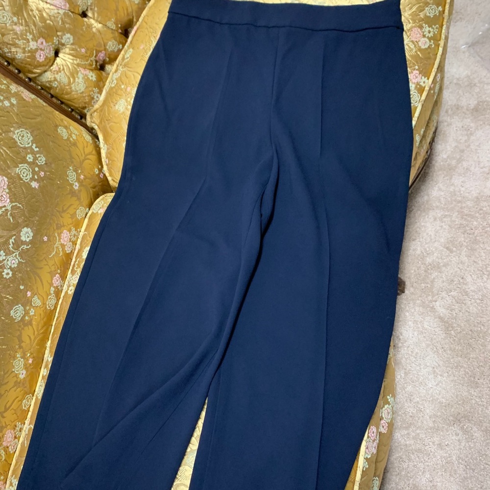 Zara Women Navy Blue Dress Pants - XL